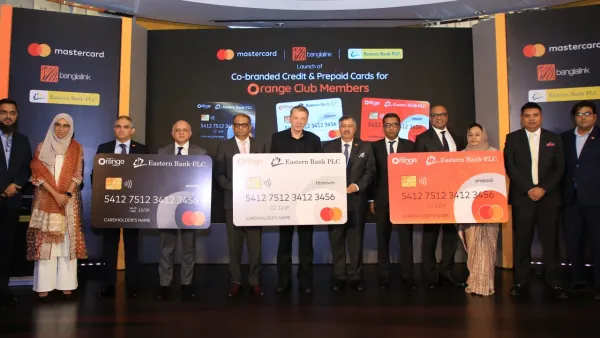 ইবিএল ও মাস্টারকার্ডের সঙ্গে অংশীদারিত্বে কো-ব্র্যান্ডেড কার্ড নিয়ে এল বাংলালিংক