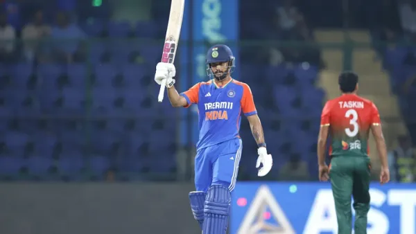 নীতীশ-রিংকুর ঝড়ে বাংলাদেশের বিপক্ষে ভারতের রানের পাহাড়