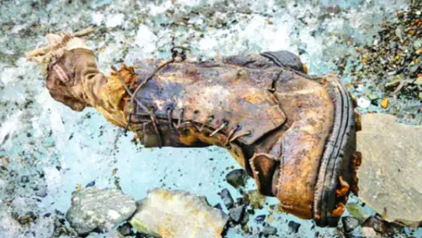 ১০০ বছর পর এভারেস্ট আরোহীর পায়ের সন্ধান