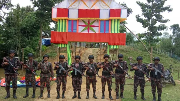 সারাদেশে ৩১৩ প্লাটুন বিজিবি মোতায়েন