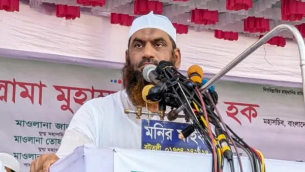 আওয়ামী লীগকেও নিষিদ্ধ করতে বললেন মামুনুল হক