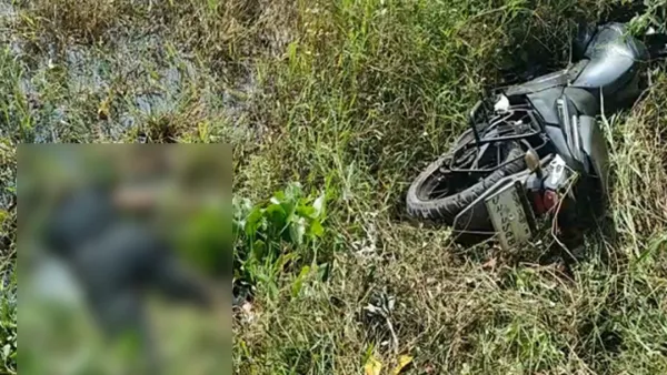 রাস্তার পাশে পড়ে ছিল মোটরসাইকেল আরোহীর মরদেহ