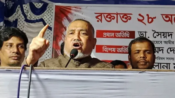 জনগণ চেয়েছিল হাসিনার পতন, আল্লাহ দিয়েছেন নির্বাসন: তাহের