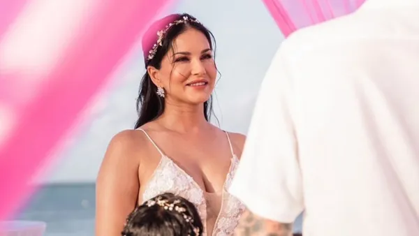 তিন সন্তানকে নিয়ে ফের বিয়ে করলেন সানি লিওন