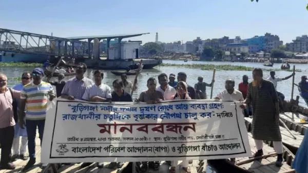 রাজধানীর চারপাশে বৃত্তাকার নৌপথ চালুর দাবি