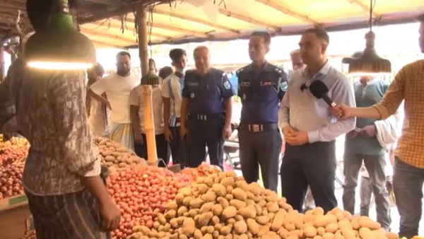 আলুর বাজারে ভোক্তা অধিদপ্তরের হানা