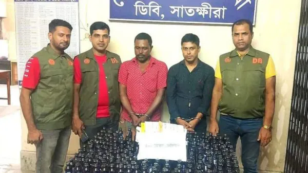 সাতক্ষীরায় ফেনসিডিলসহ ইউপি সদস্য গ্রেপ্তার