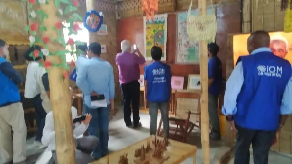 ফ্রান্সের বিশেষ দূতের রোহিঙ্গা ক্যাম্প পরিদর্শন