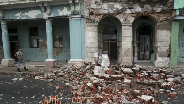 শক্তিশালী ভূমিকম্পে কাঁপল কিউবা