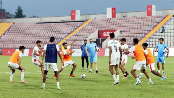 আজ মালদ্বীপের বিপক্ষে মাঠে নামছে বাংলাদেশ