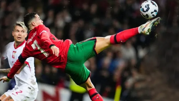 রোনালদোর দুর্দান্ত জোড়া গোল, কোয়ার্টার ফাইনালে পর্তুগাল