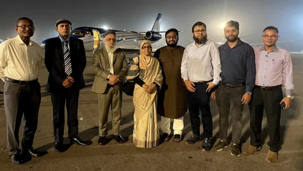 কাজলকে পাঠানো হলো থাইল্যান্ডে, বিমানে তুলে দিলেন স্বাস্থ্য উপদেষ্টা