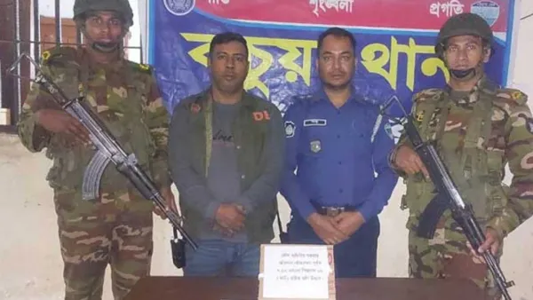 কচুয়ায় যৌথ বাহিনীর অভিযানে ৮ রাউন্ড গুলি উদ্ধার