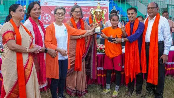 নারীর প্রতি সহিংসতা প্রতিরোধে প্রীতি নারী ফুটবল ম্যাচ এবং মার্শাল আর্ট প্রদর্শনী