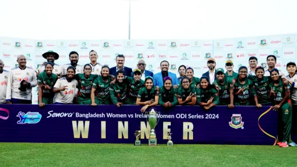 আয়ারল্যান্ডকে হোয়াইটওয়াশ করল বাংলাদেশ