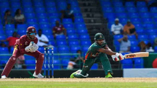 ওয়েস্ট ইন্ডিজকে ২৯৫ রানের চ্যালেঞ্জ বাংলাদেশের