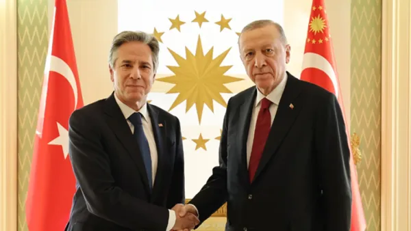 সিরিয়া নিয়ে যে কথা হলো এরদোয়ান-ব্লিঙ্কেনের