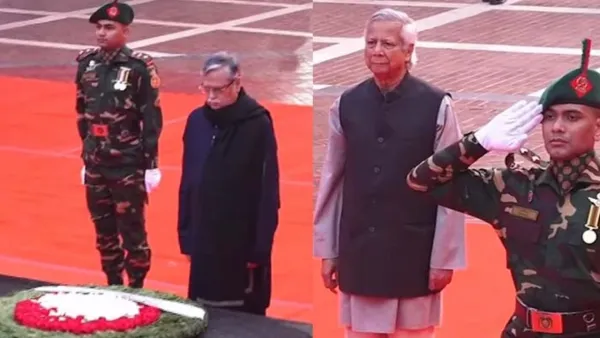 শহীদ বুদ্ধিজীবী স্মৃতিসৌধে রাষ্ট্রপতি ও প্রধান উপদেষ্টার শ্রদ্ধা