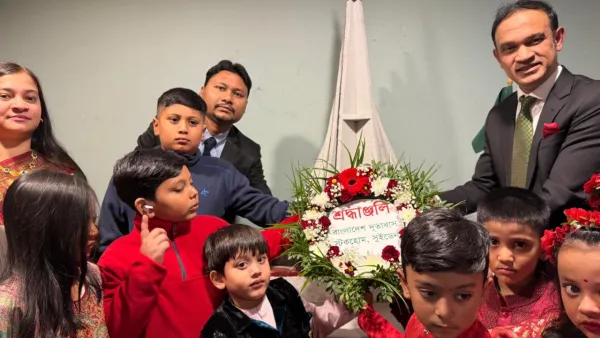 সুইডেনে বাংলাদেশ দূতাবাসে বিজয় দিবস উদযাপন