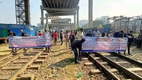 ঢাকার সঙ্গে সারাদেশের রেল যোগাযোগ বন্ধ