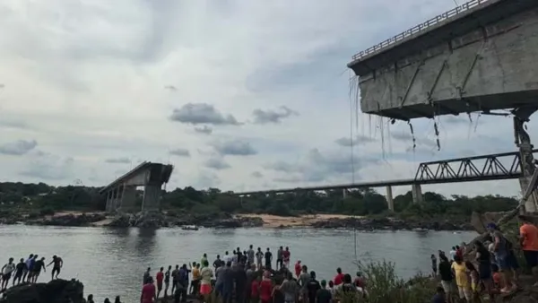 ব্রাজিলে সেতু ভেঙে এসিডবাহী ট্যাঙ্কার নদীতে, নিহত ১