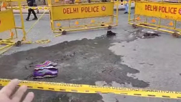 ভারতের পার্লামেন্ট ভবনের কাছে গায়ে আগুন দিলেন যুবক 