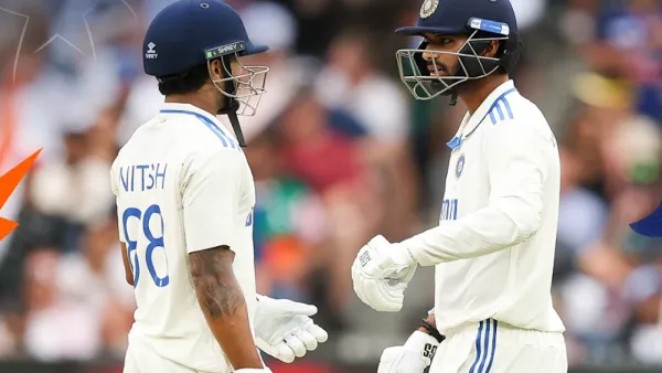 টেস্টের ইতিহাসে যেখানে নীতীশ-ওয়াশিংটনই প্রথম