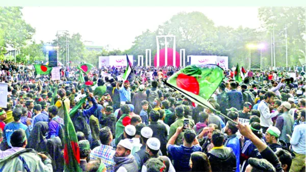 জুলাই অভ্যুত্থানের ঘোষণাপত্র পাঠে আলটিমেটাম