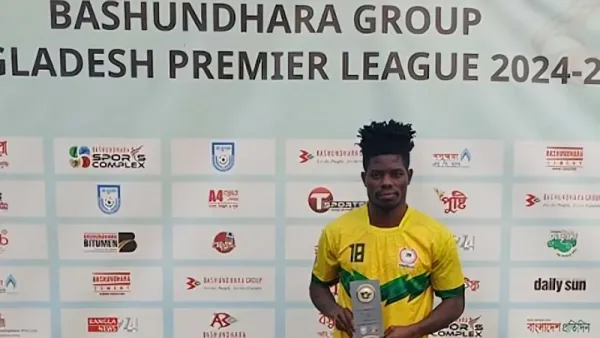 বাংলাদেশের লিগে এক ম্যাচে বোয়াটেংয়ের ৬ গোল