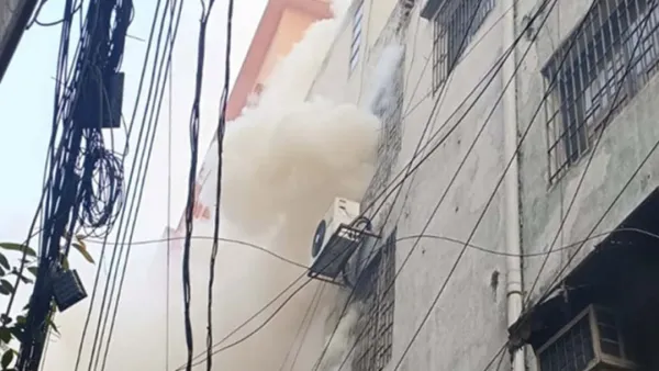 পুরানা পল্টনে ভবনে লাগা আগুন নিয়ন্ত্রণে