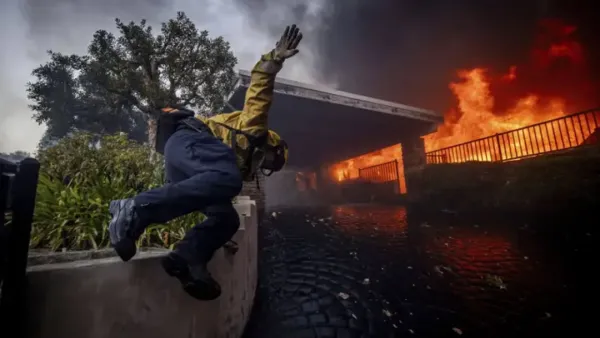 ৫ জনের মৃত্যু, ১ লাখ মানুষকে সরে যাওয়ার নির্দেশ