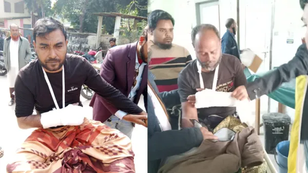 যুবদল নেতার হাত ভেঙে দিলেন যুবলীগ সভাপতি