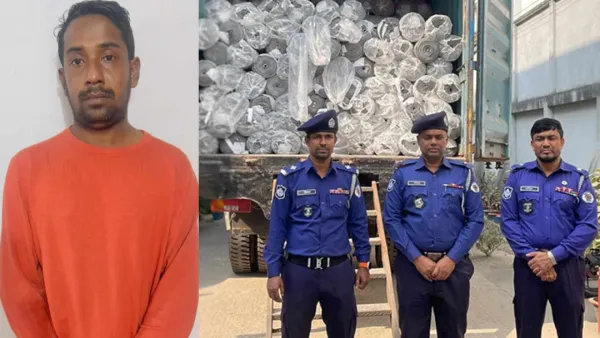 চুরি হওয়া অর্ধকোটি টাকার গার্মেন্টসের কাপড় উদ্ধার