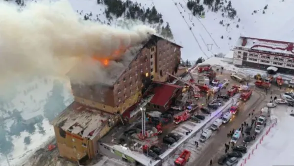 তুরস্কের হোটেলে আগুন, নিহত বেড়ে ৭৬