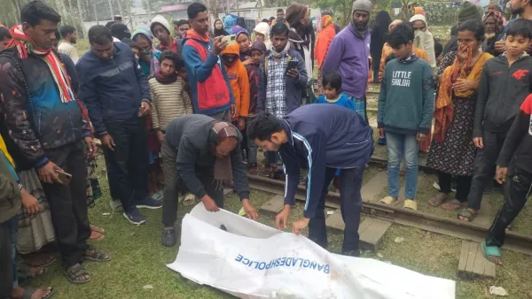 চলন্ত ট্রেনের সামনে ঝাঁপ দিলেন এলজিইডি কর্মকর্তা