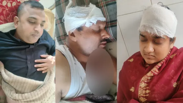 শ্বশুরবাড়ি থেকে ডেকে নিয়ে কলেজশিক্ষকসহ ৪ জনকে হাতুড়িপেটা