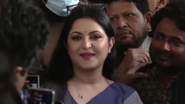 জামিন পেয়ে যা বললেন পরীমণি