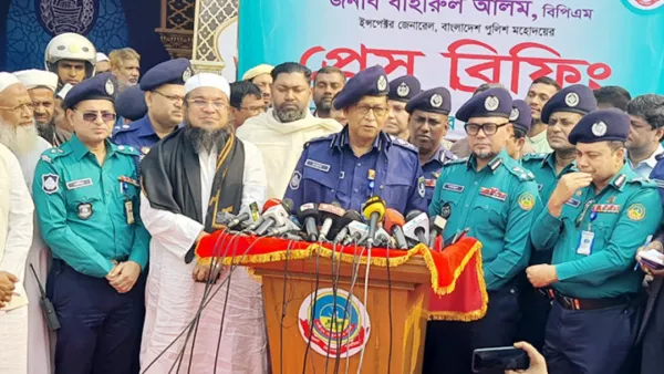 দুই পক্ষ শান্তিপূর্ণভাবে ইজতেমা পালন করবে: আইজিপি