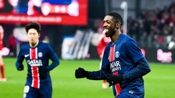 পিএসজির বড় জয়ে দেম্বেলের হ্যাটট্রিক