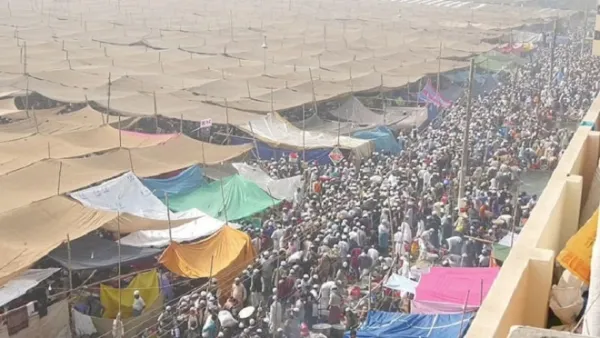 আখেরি মোনাজাতে অংশ নিতে তুরাগ তীরে মুসল্লিদের ঢল 