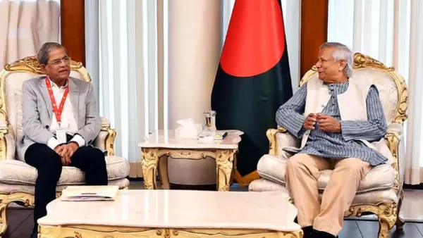 প্রধান উপদেষ্টার সঙ্গে বৈঠকে বিএনপি 