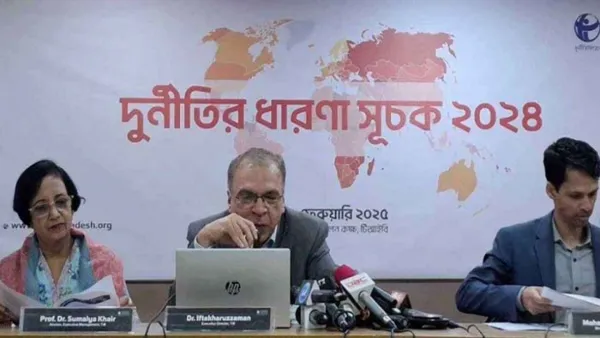 দুর্নীতি সূচকে দুঃসংবাদ পেল বাংলাদেশ