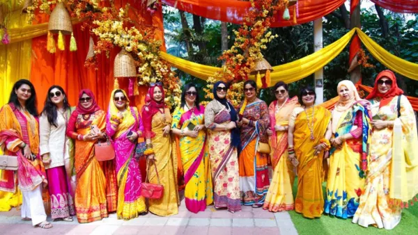 নানা আয়োজনে অনুষ্ঠিত গুলশান জগার্স সোসাইটির বসন্ত উৎসব