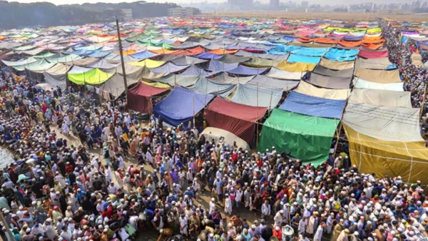 বিশ্ব ইজতেমার শেষ জুমায় লাখো মুসল্লির ঢল 