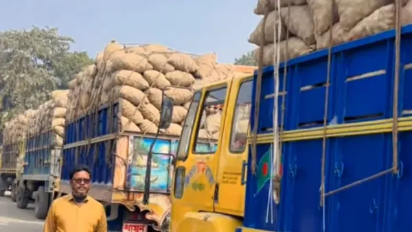 বাংলাবান্ধা দিয়ে নেপালে ৩৩৬ মেট্রিক টন আলু রপ্তানি