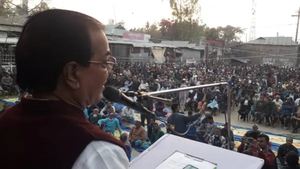 ভারতের আপত্তির কারণে হাসিনা তিস্তা পরিকল্পনা বাস্তবায়ন করেনি: দুলু