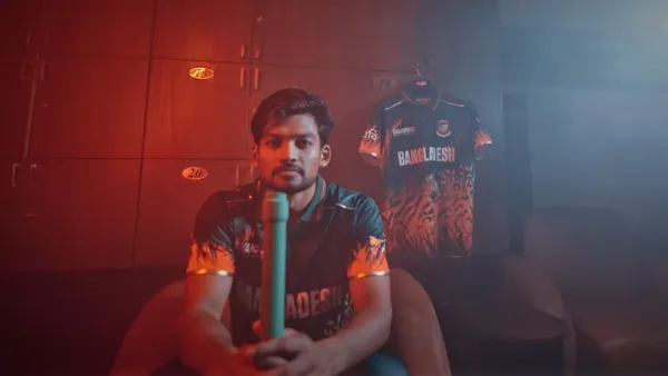 টাইগারদের চ্যাম্পিয়নস ট্রফির জার্সি উন্মোচন