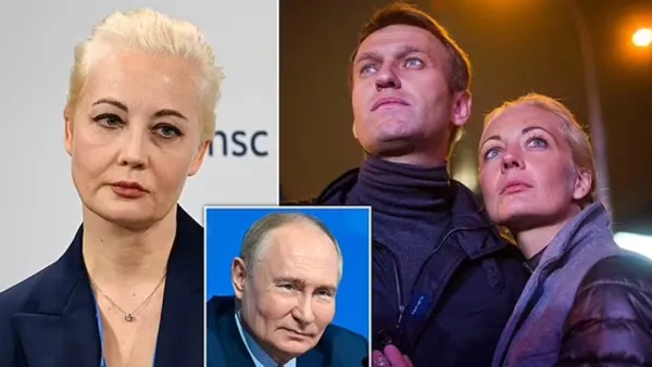 পুতিনের বিরুদ্ধে অভিযোগ নাভালনির স্ত্রীর 