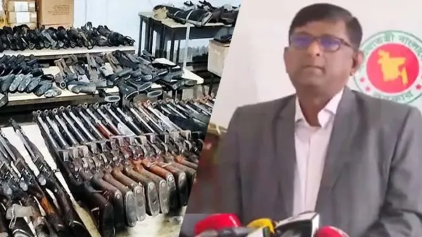 এখনো উদ্ধার হয়নি ১৪০০ অস্ত্র, আড়াই লাখ গুলি