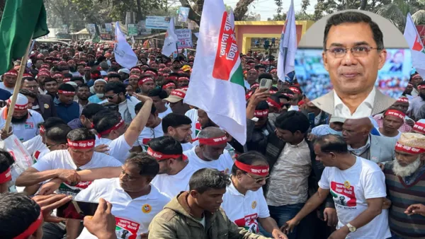 তিস্তাপাড়ে অবস্থান কর্মসূচি: বিকেলে বক্তব্য দেবেন তারেক রহমান